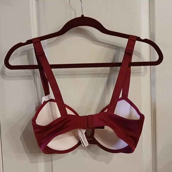 NEW Victoria's Secret Very Sexy Smooth Push-Up Bra Rhinestone Bling Straps 32DD - Picture 5 of 5